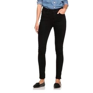 Old Navy Rockstar Black Skinny Jeans - High Rise